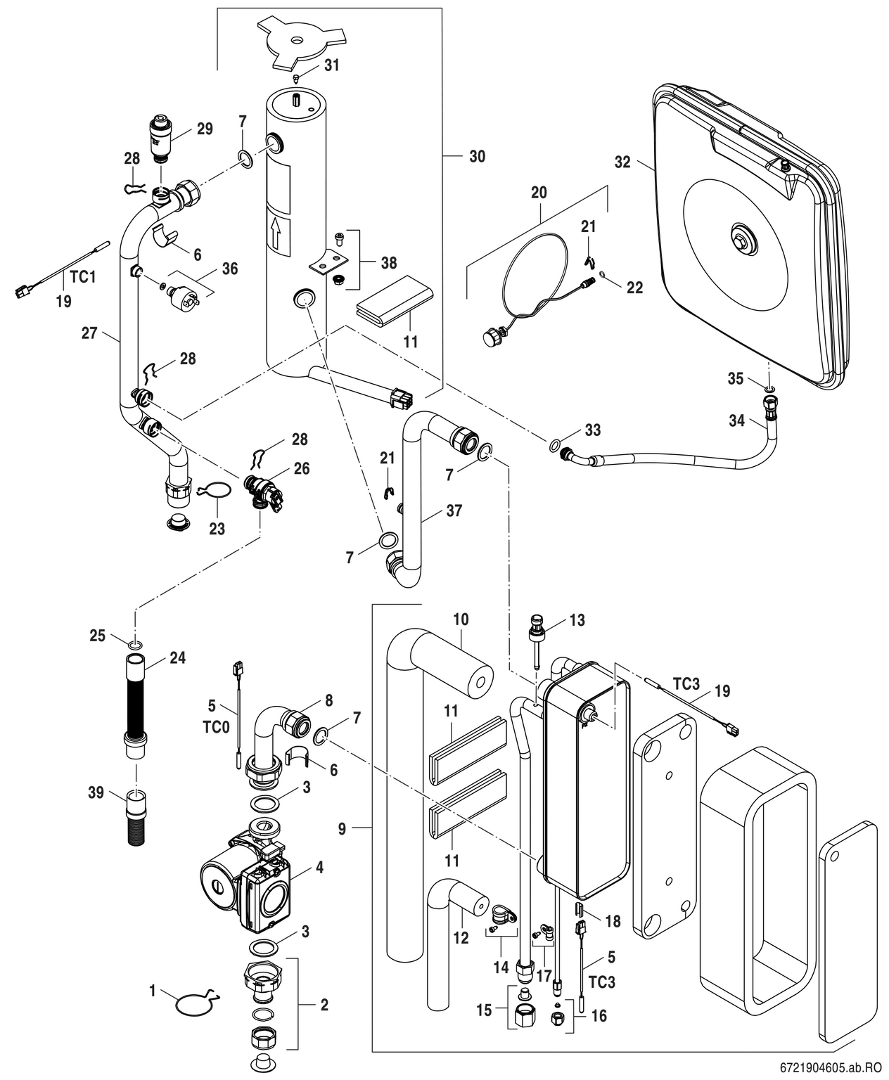 Spare Part Image for Hydrauliek E