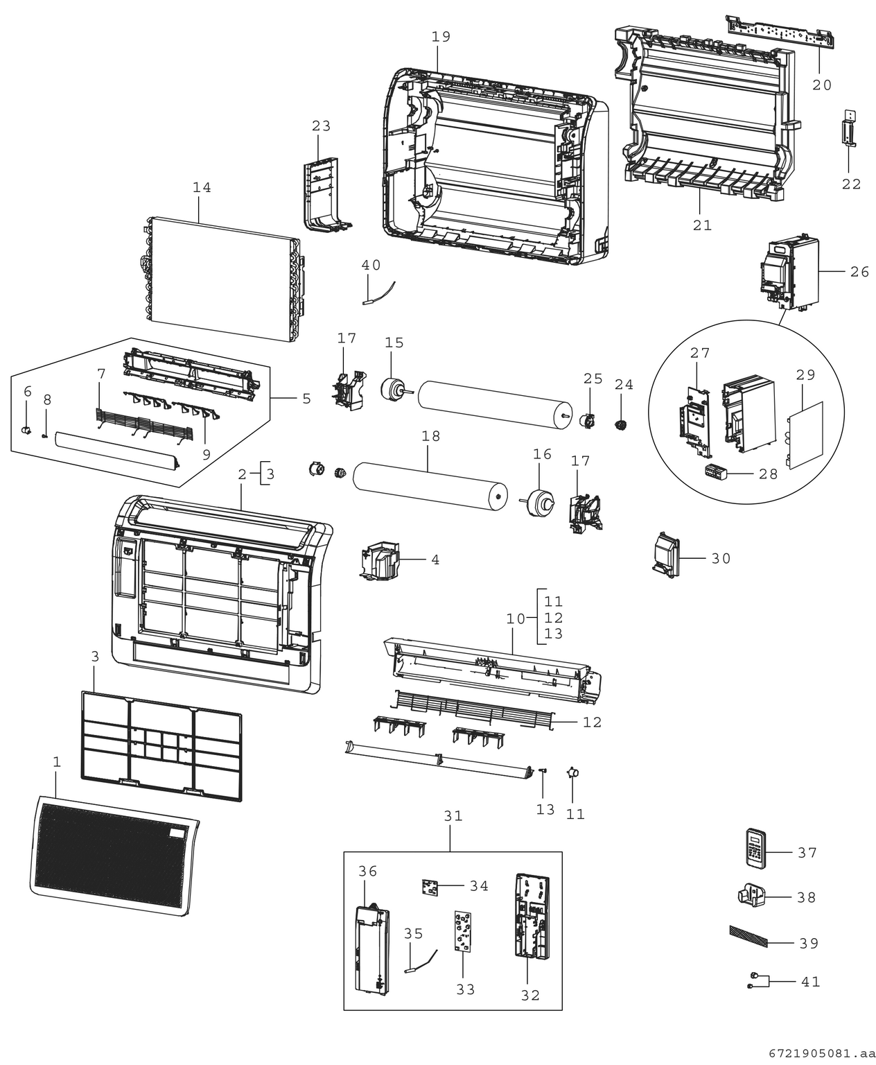 Spare Part Image for CN 26/35/50 E