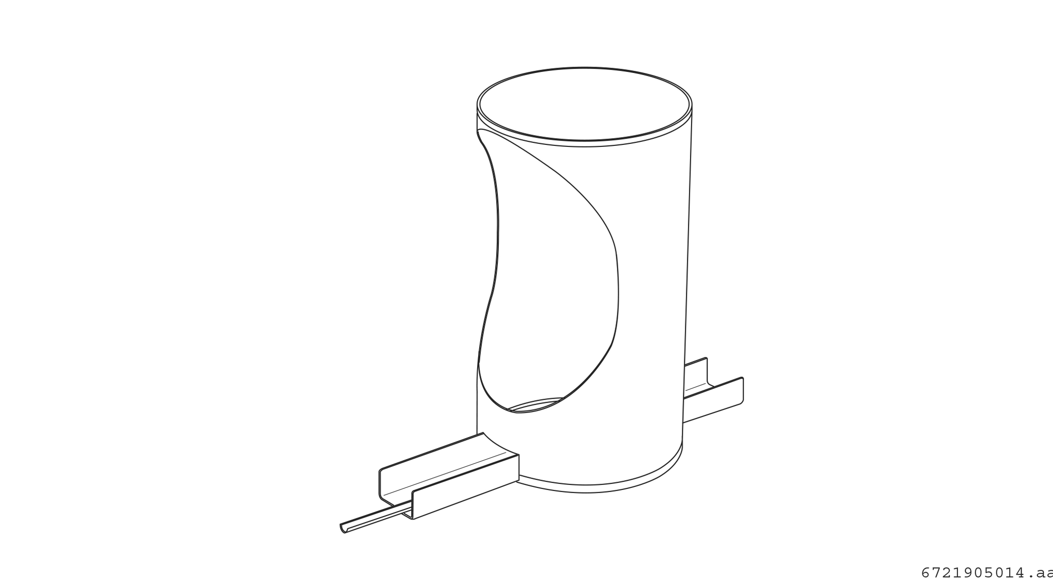 Spare Part Image for Abstützung DN mit Auflageschiene ES