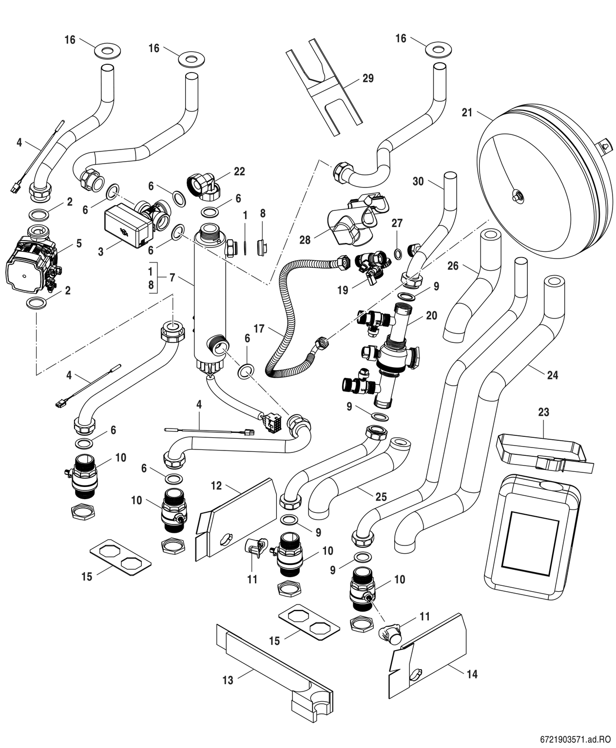 Spare Part Image for Hydraulik