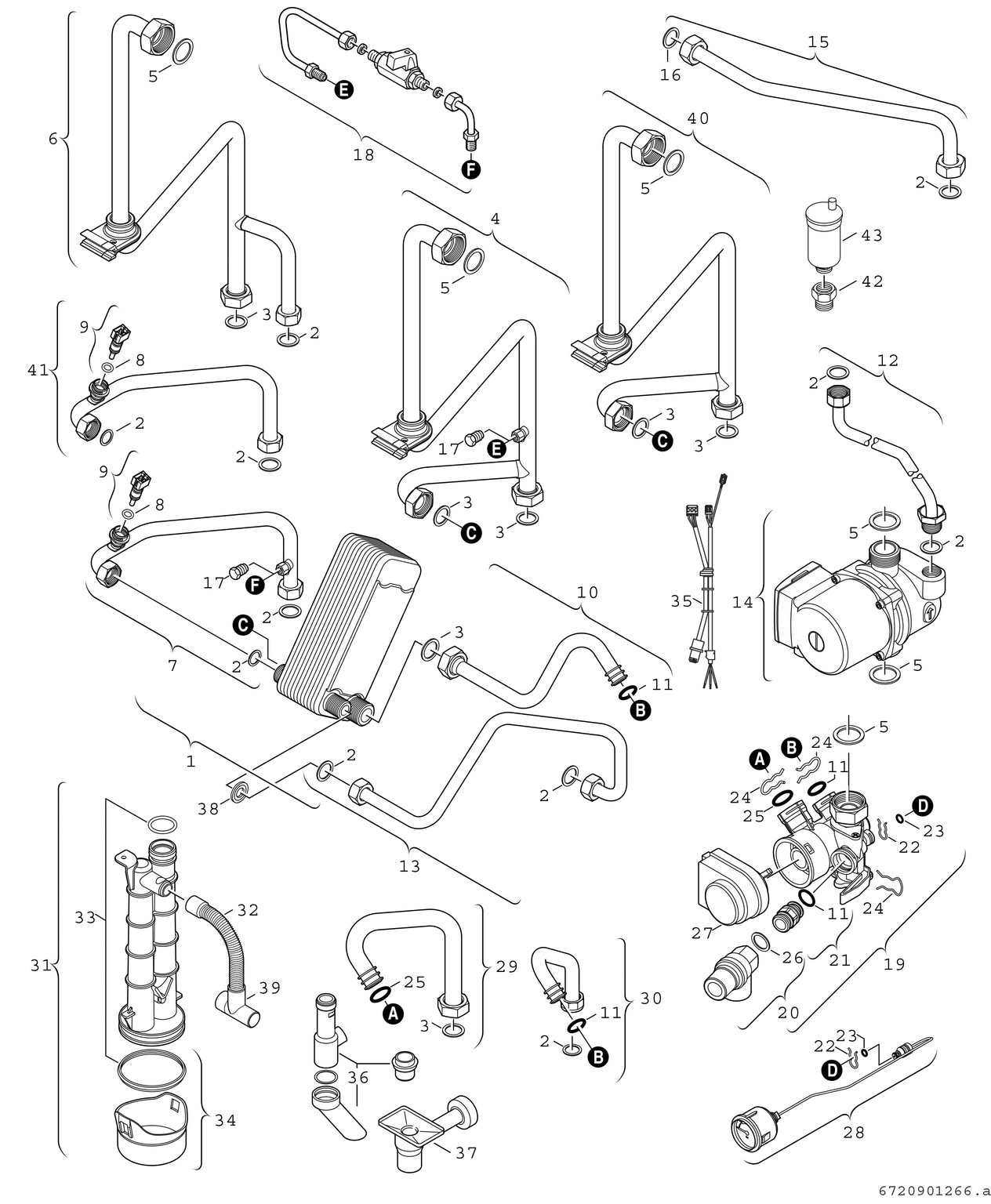 Spare Part Image for Pompe/Tubes