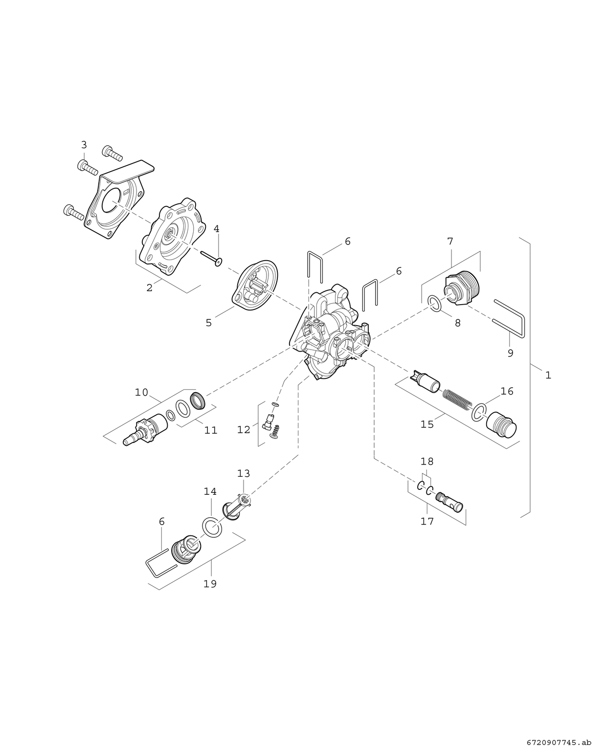 Spare Part Image for WR Robinet d´eau (plastique)