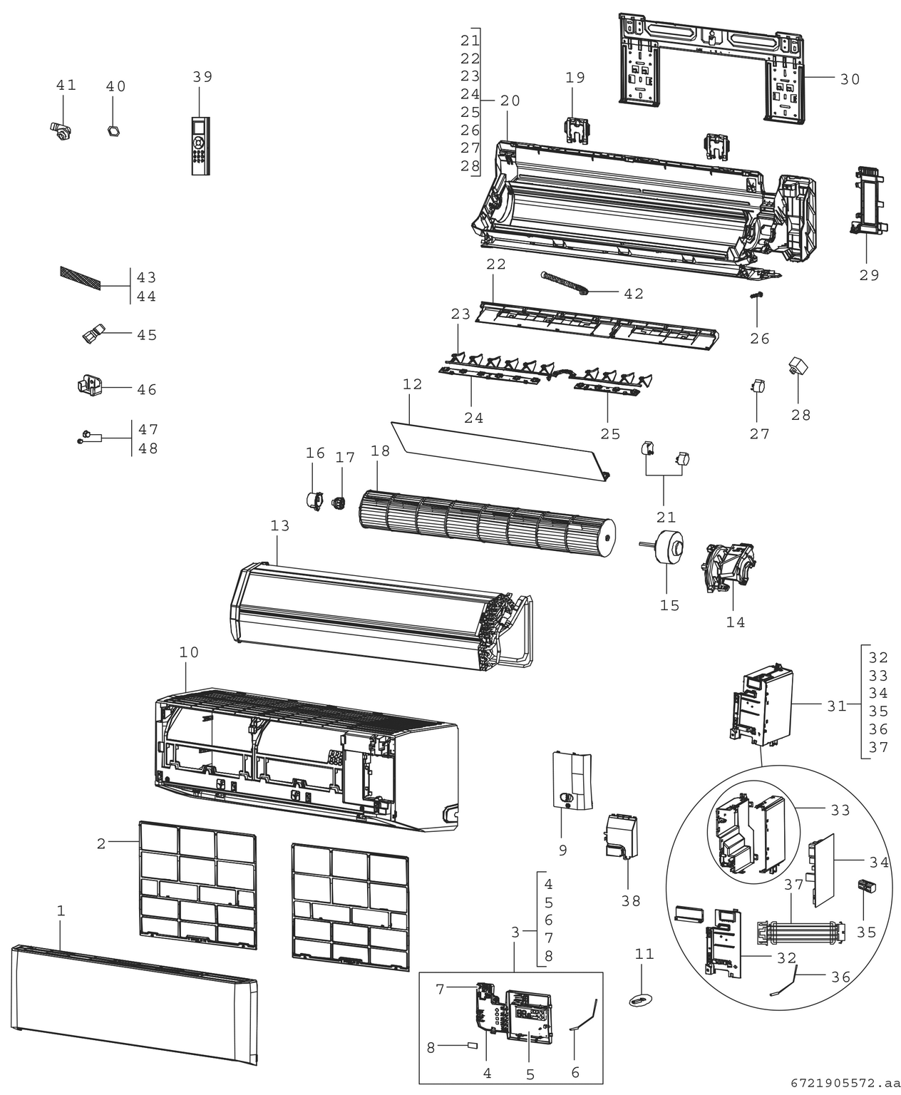 Spare Part Image for IDU