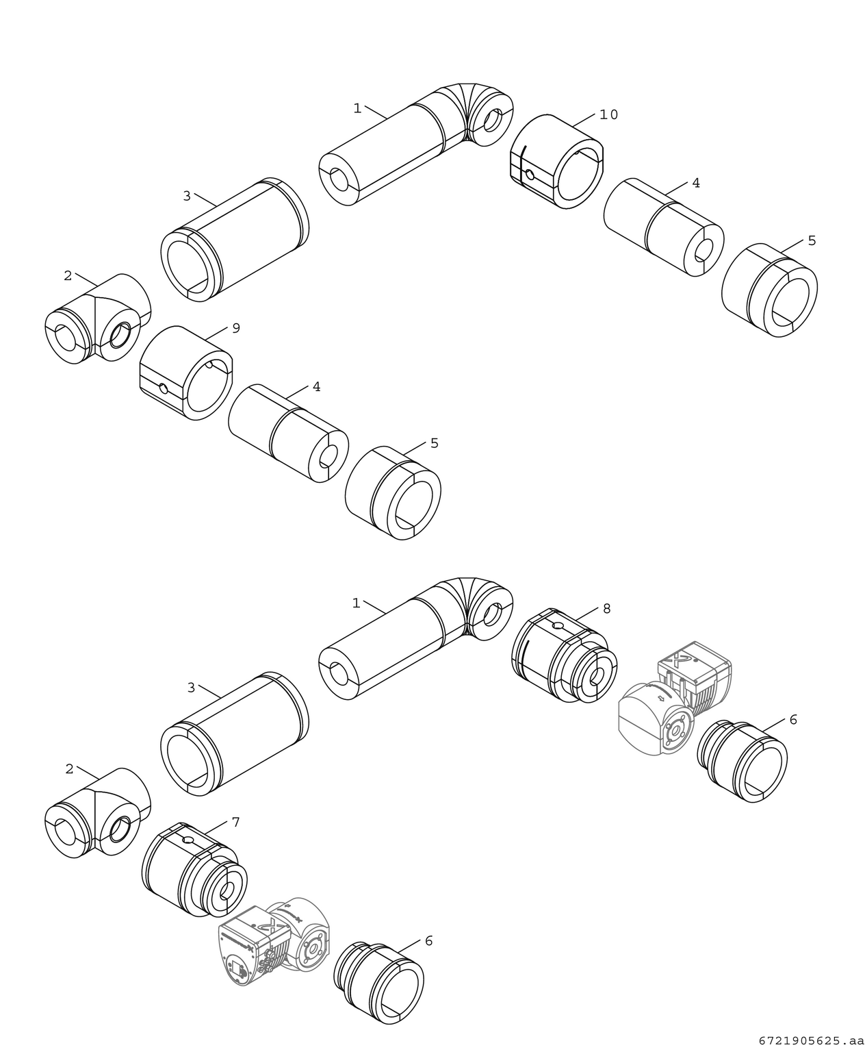 Spare Part Image for Isolatie BCS13-16 75-300 met pomp