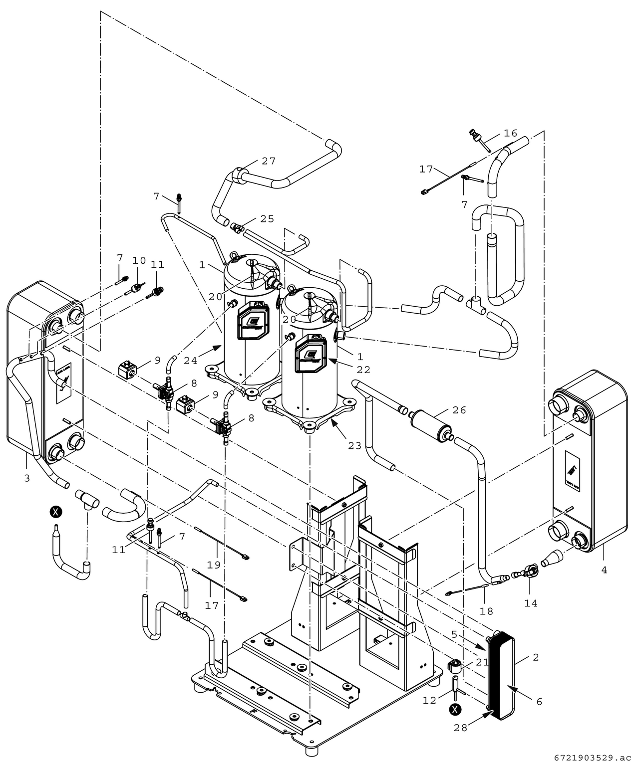 Spare Part Image for Kompressor