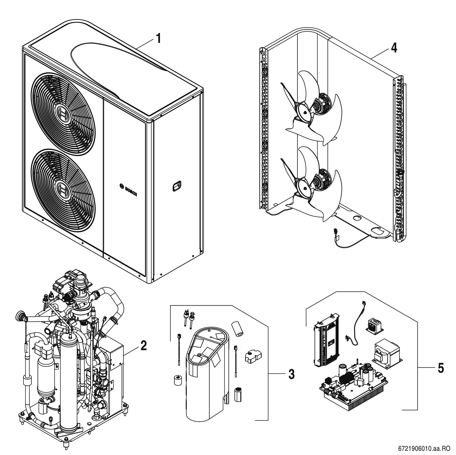 Product Explosion Image for Compress 3800i AW