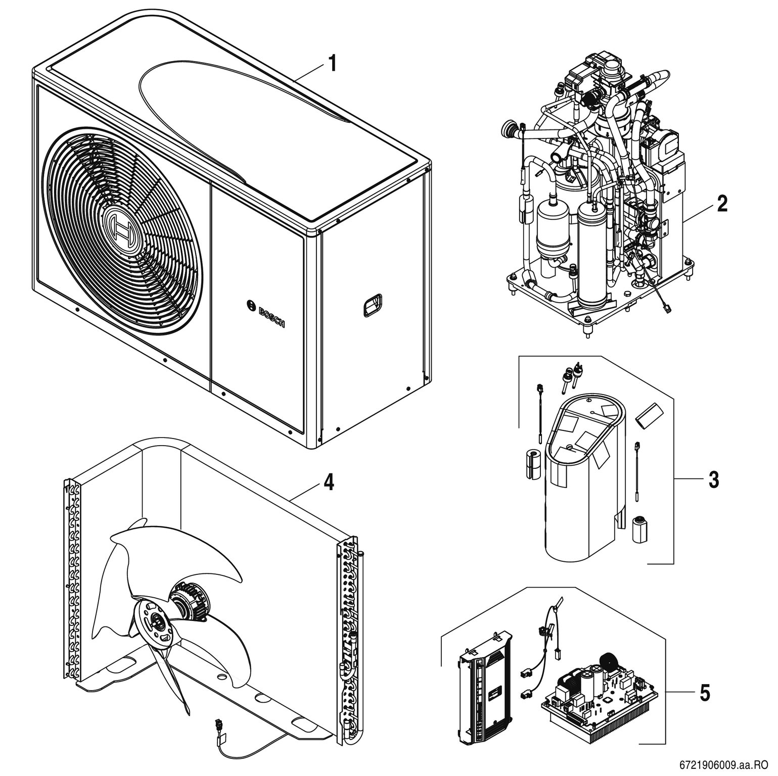 Product Explosion Image for Compress 3800i AW
