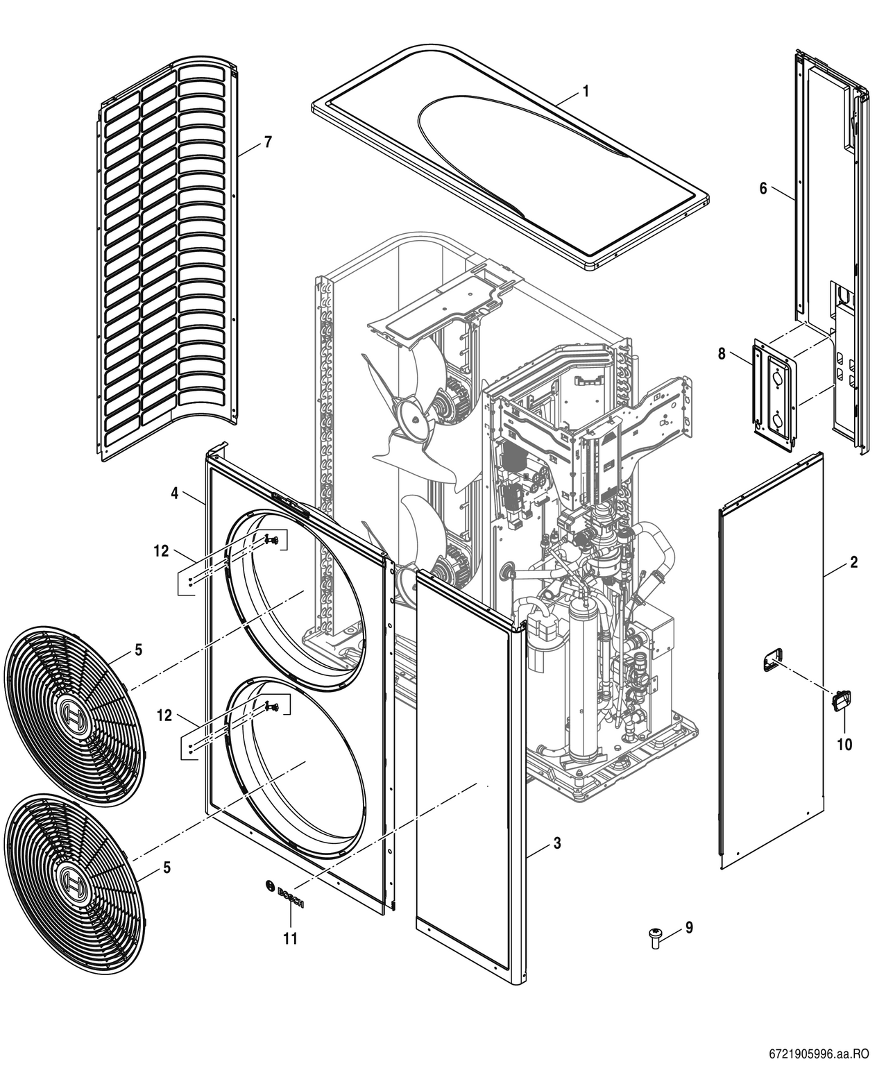 Spare Part Image for Afdekking
