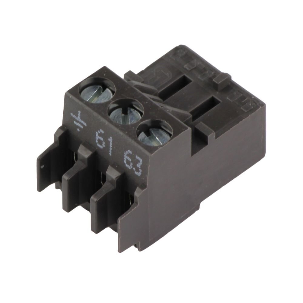Connecteur pompe 3 pôles marron