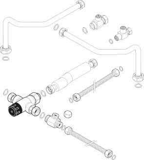 Anschluss-Set G/Hzg TWM