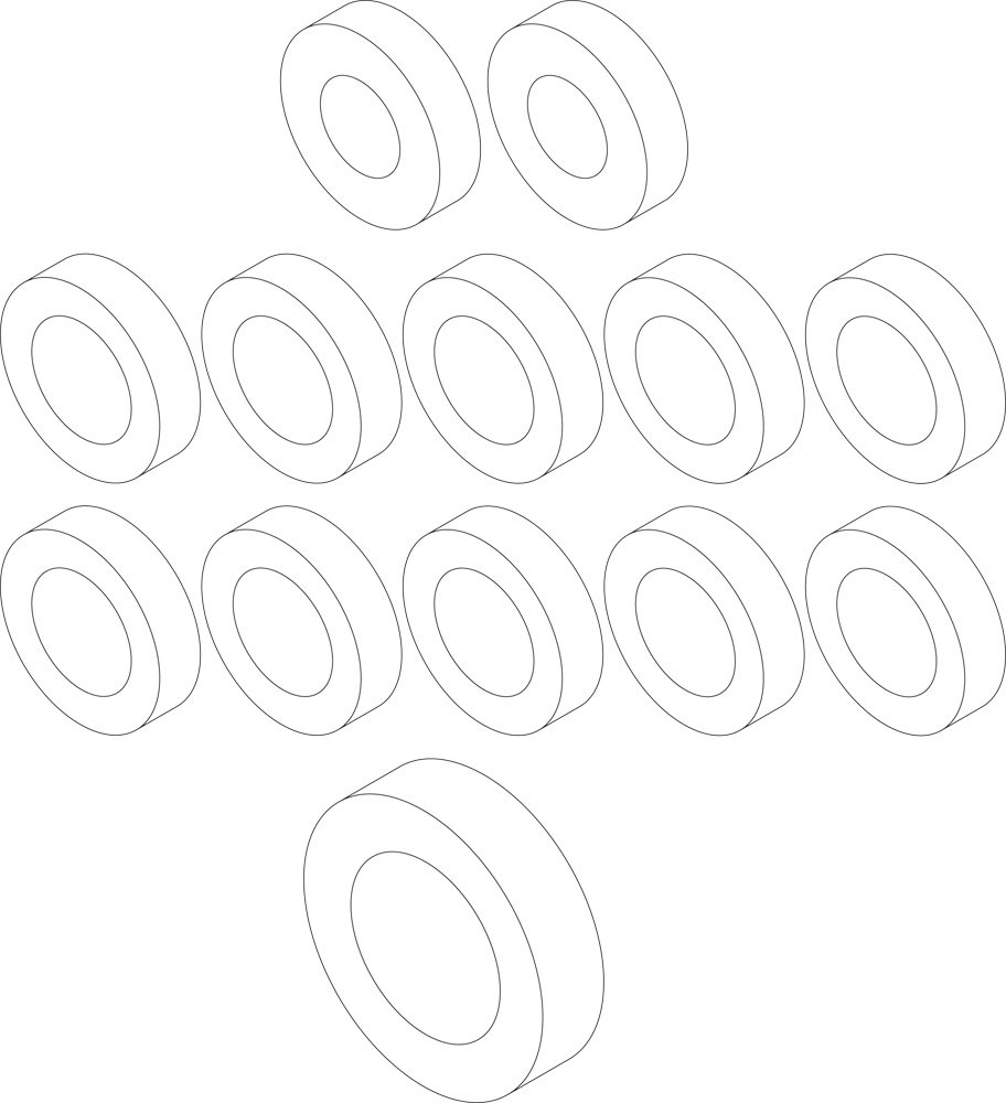 Spare Part Image for Ballon tampon P 750-6 - 1000-6