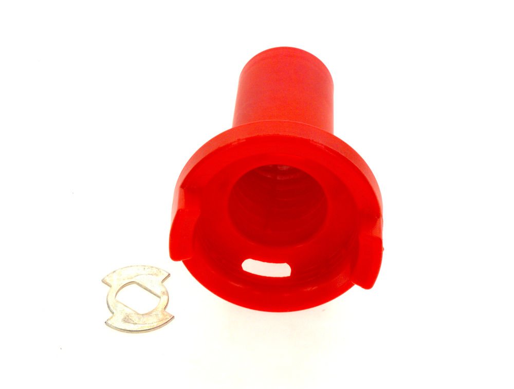 Poignée rouge pour robinet à tournant sp