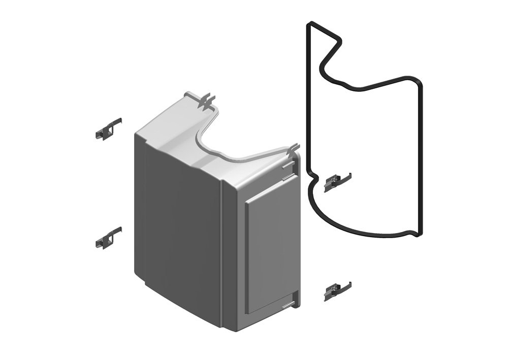 Abdeckung Unterdruckkammer